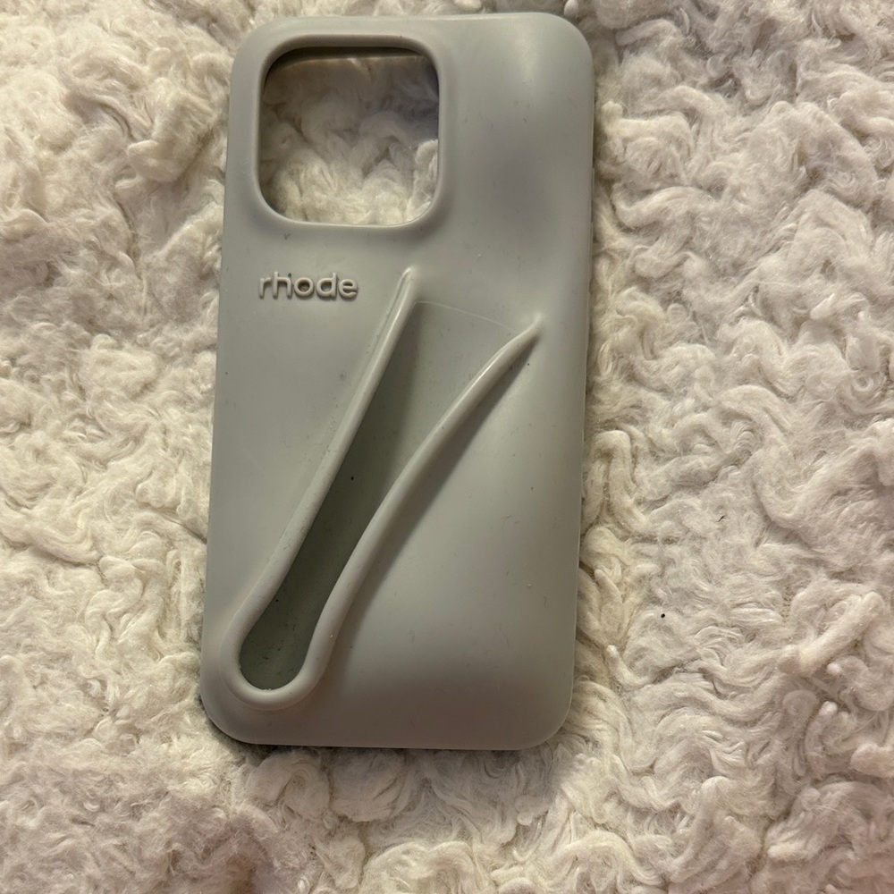 RHODE Sleek Gray Phone Case